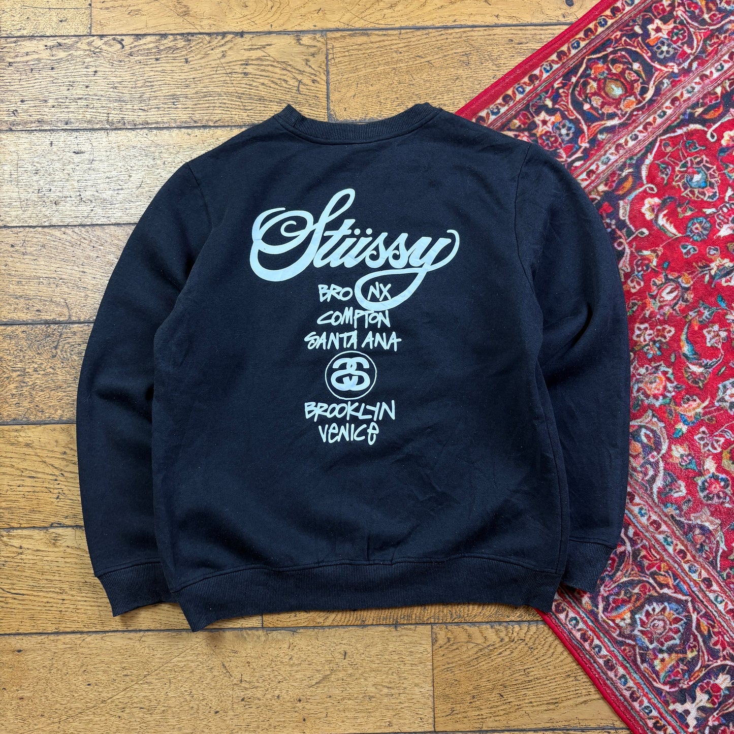 Stussy Black Sweatshirt - S