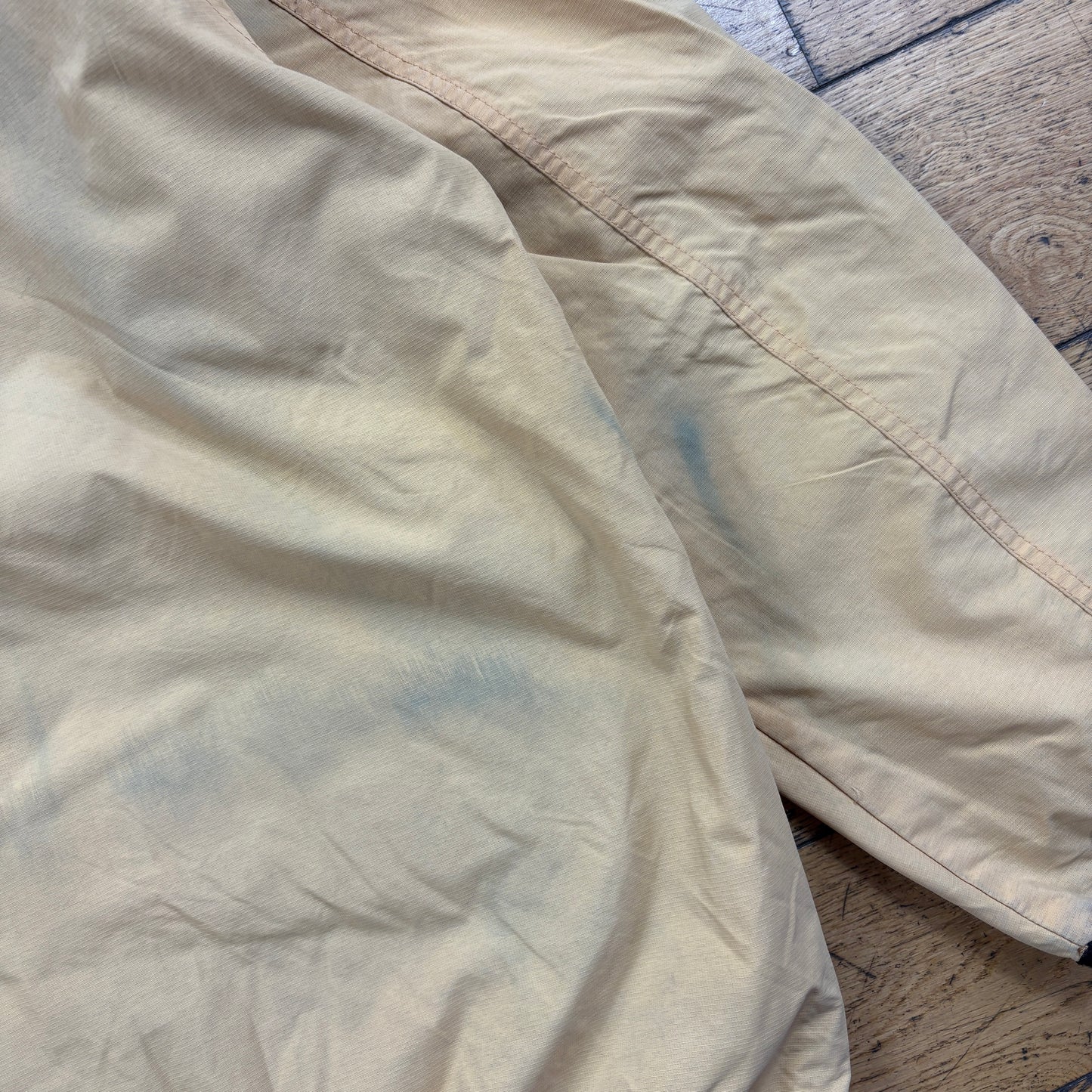 Vintage Timberland Cream Orange Zip Coat Jacket - L