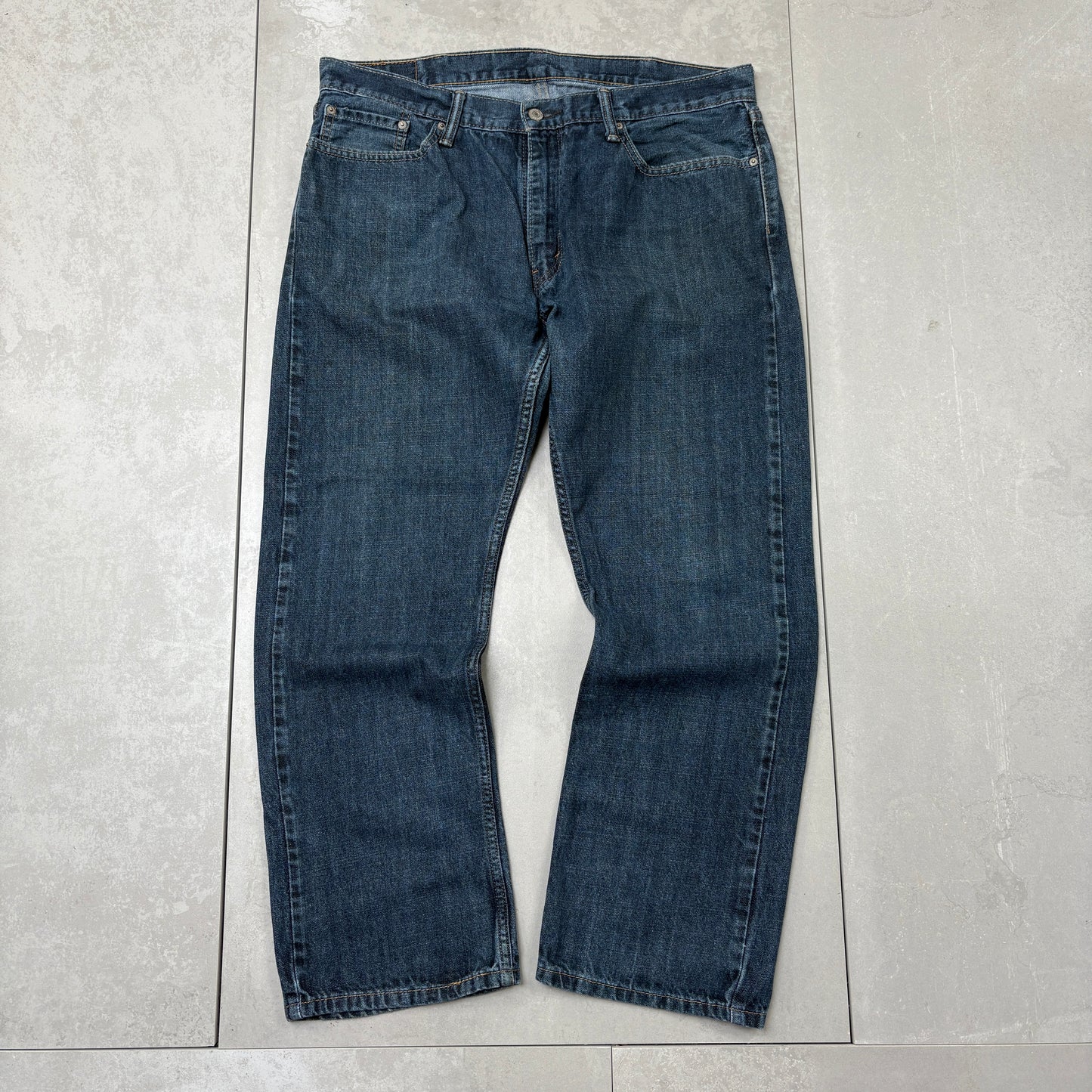 Vintage Levis 514 Straight Blue Denim Jeans - 38
