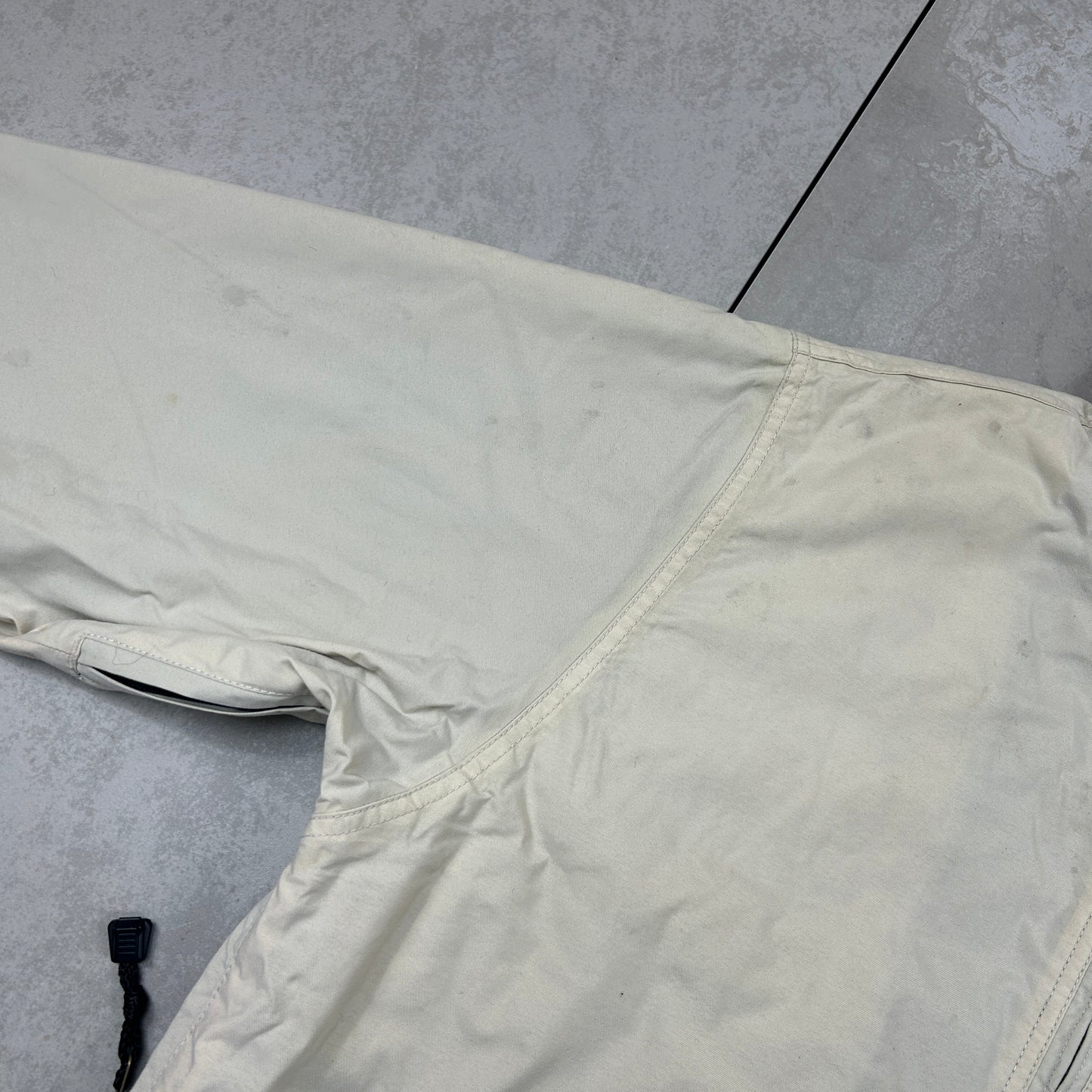 Vintage 00s Billabong Surfwear Technical Ski Cream Jacket Coat - M