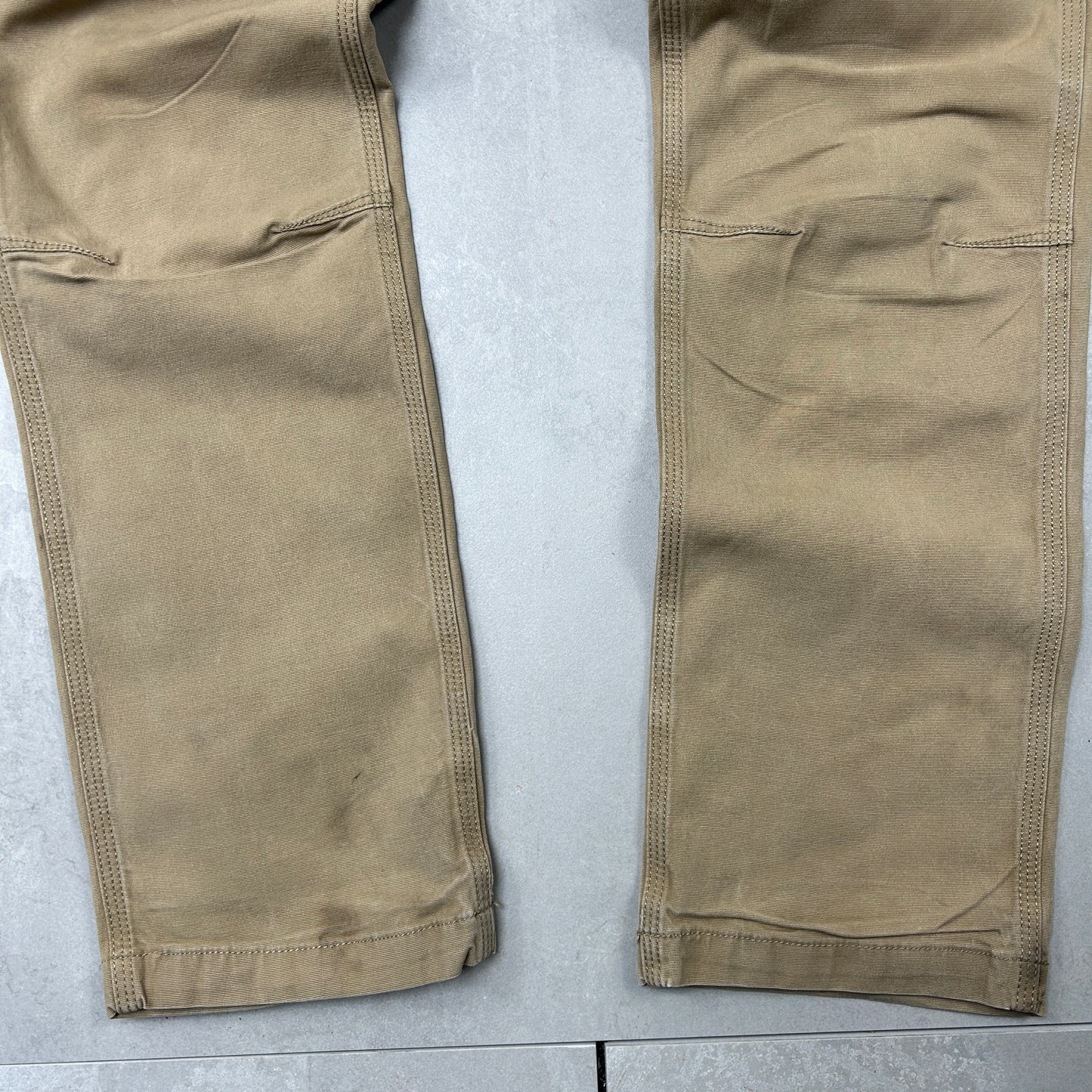 Vintage Carhartt Brown Workwear Carpenter Straight Trousers - 36