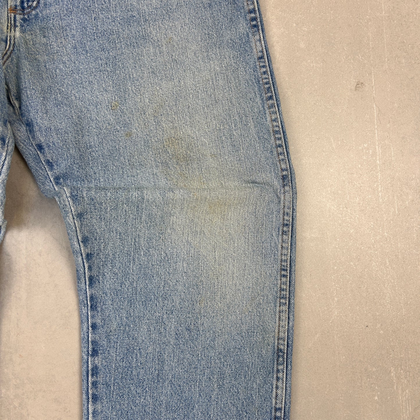 Vintage Wrangler Blue Straight Denim Workwear Jeans - 38