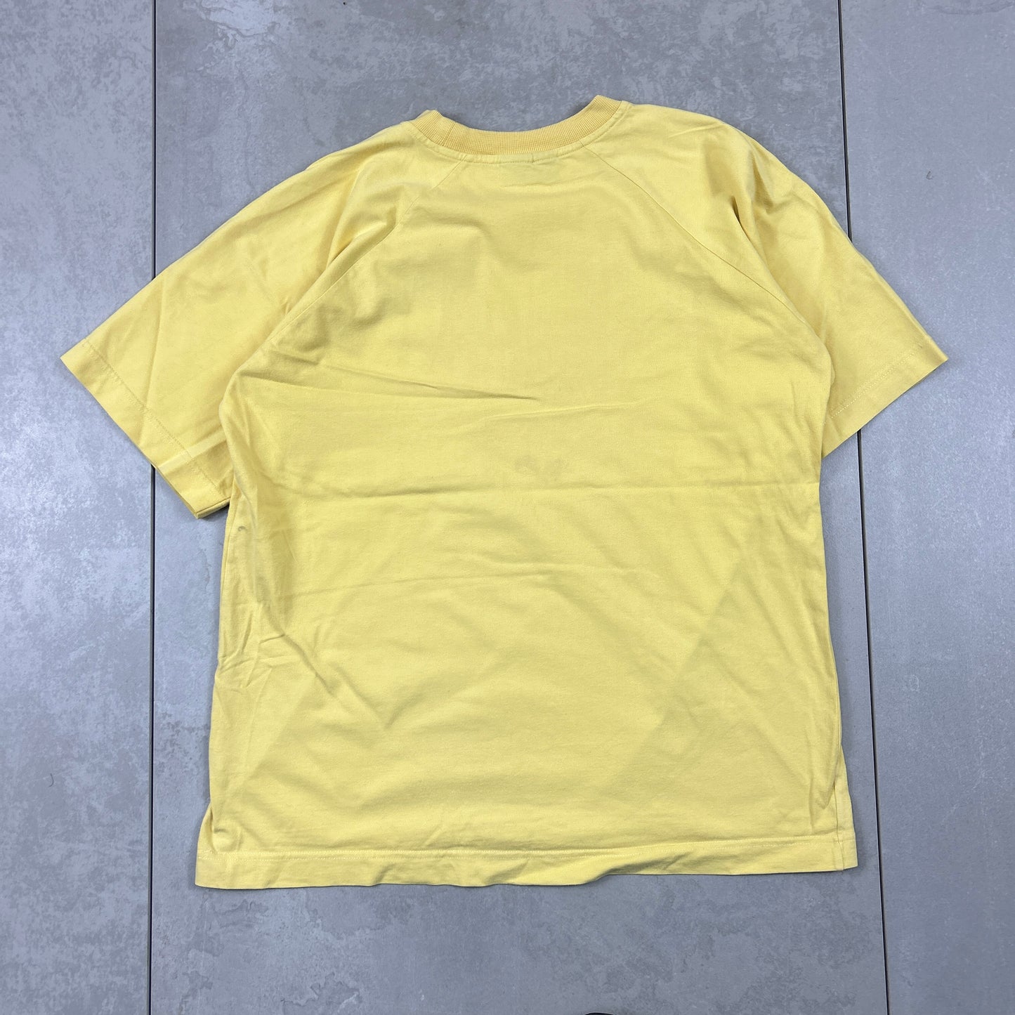 Vintage 1985 Kappa Yellow Graphic T-Shirt - S
