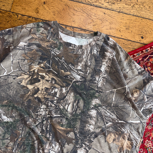 Vintage Realtree Camo Green Brown T-Shirt - 3XL