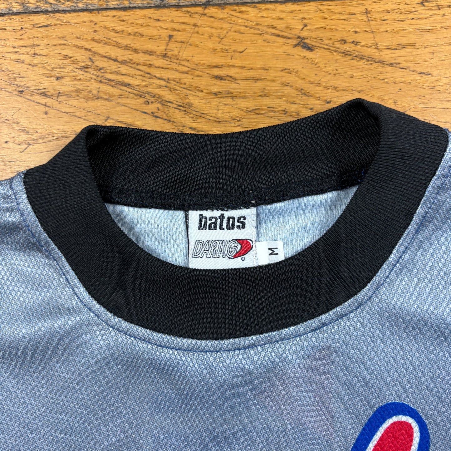 Vintage Cuba Blue Football Sports Graphic T-Shirt - M