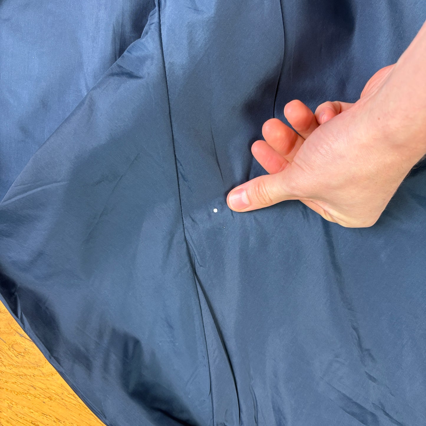 Vintage Navy Nylon Coach Harrington Jacket - XL