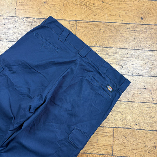 Vintage Dickies 874 Navy Cargo Skate Trousers - 40