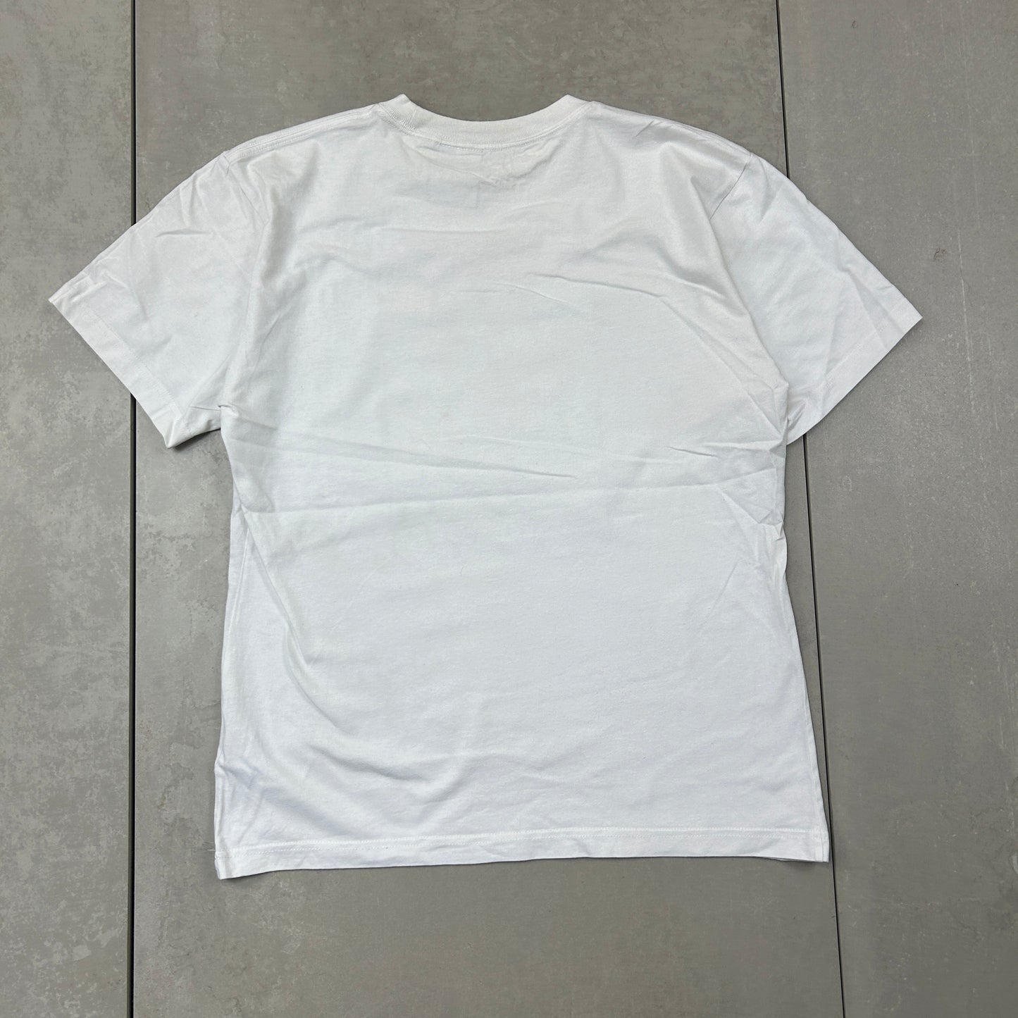 Vintage Adidas White Graphic T-Shirt - M