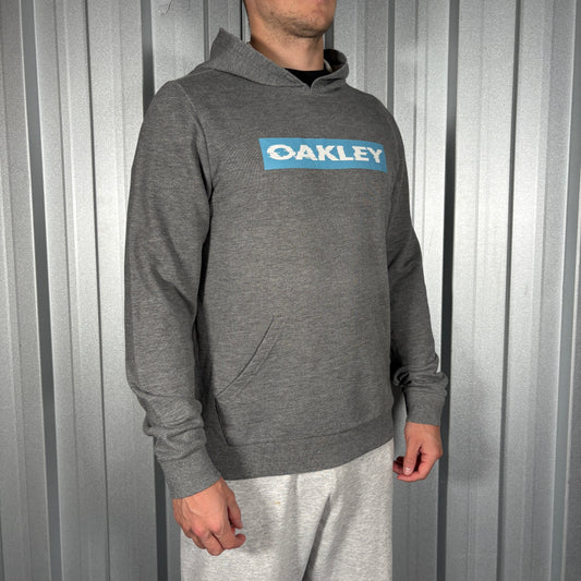 Oakley Grey Sweatshirt Hoodie - S