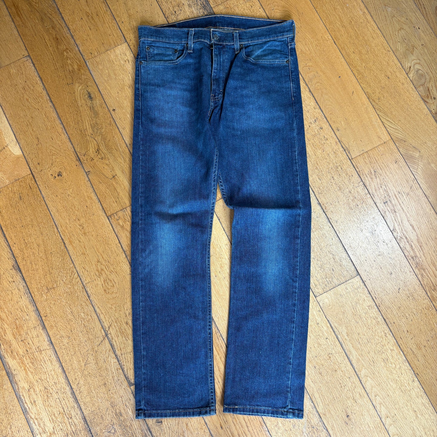 Vintage Levis 513 Straight Blue Denim Jeans - 32