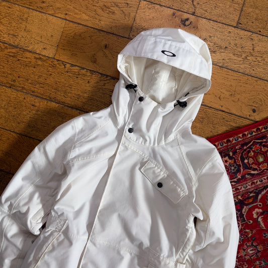 Vintage Oakley Womens White Ski Technical Gorpcore Jacket - S