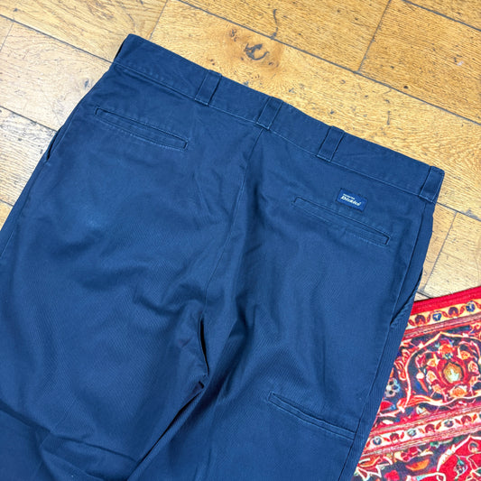 Vintage Dickies 874 Navy Skate Trousers - 40