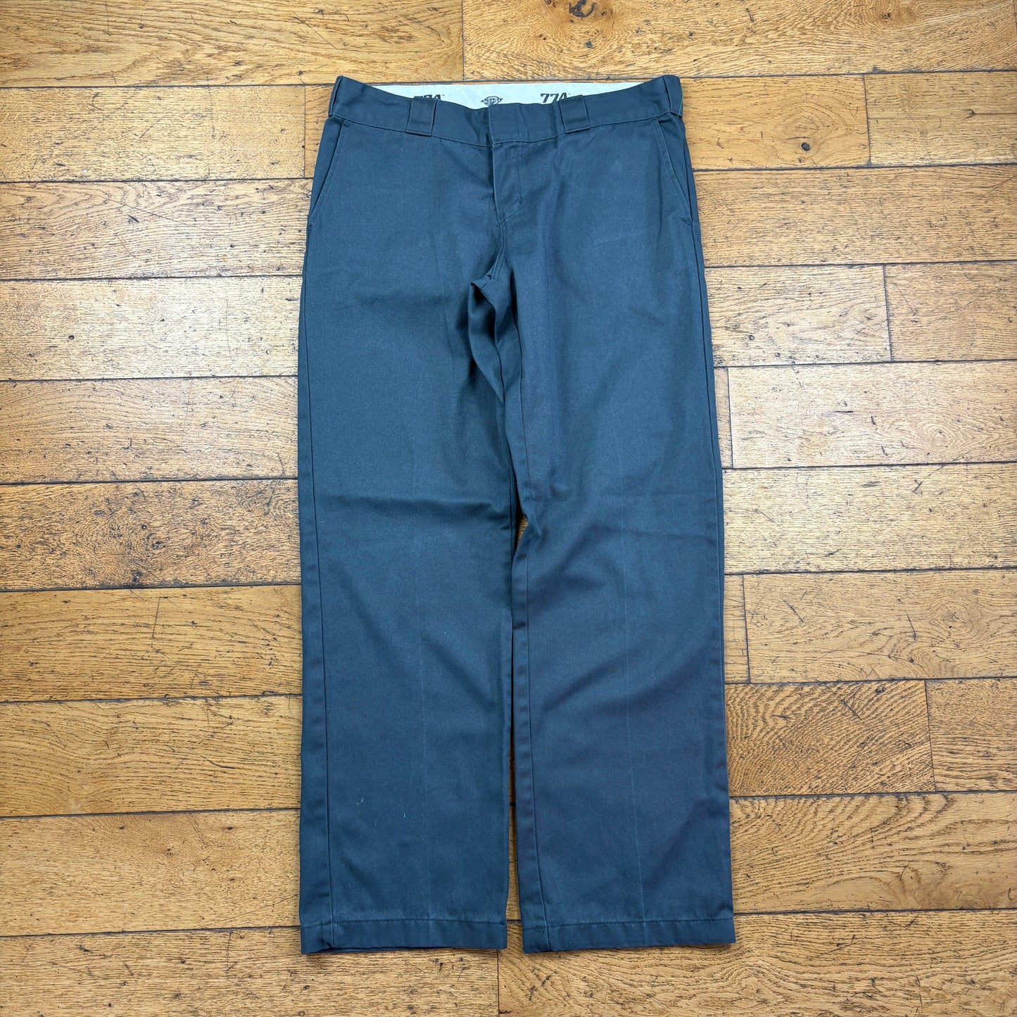 Vintage Dickies 874 Grey Baggy Skate Trousers - 34