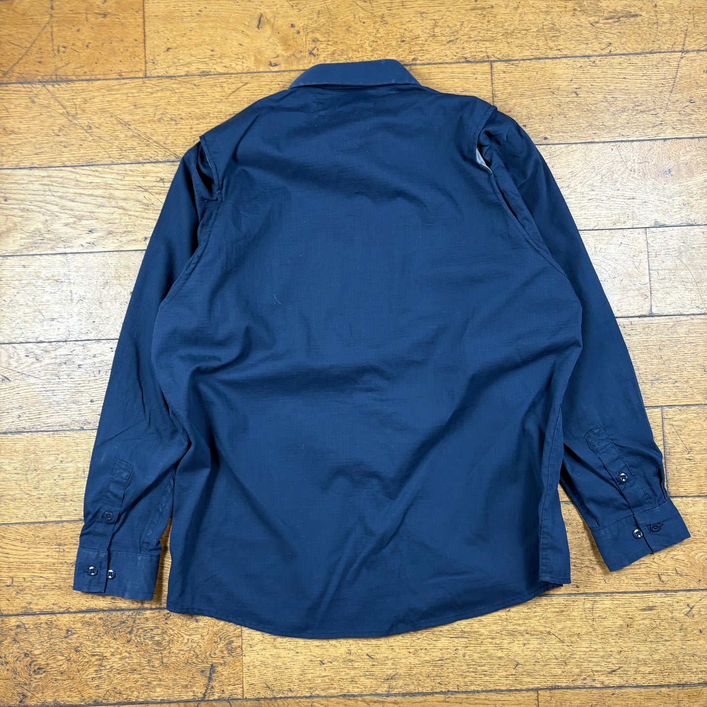 Vintage Carhartt Navy Workwear Shirt - L