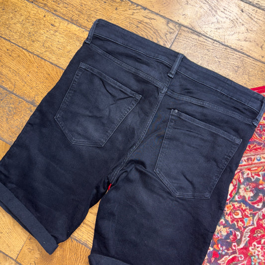 H & M Black Denim Shorts - 38