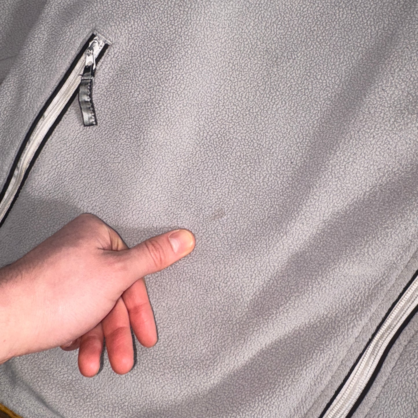 Vintage Kappa Grey Fleece Embroidered Sweatshirt - XL