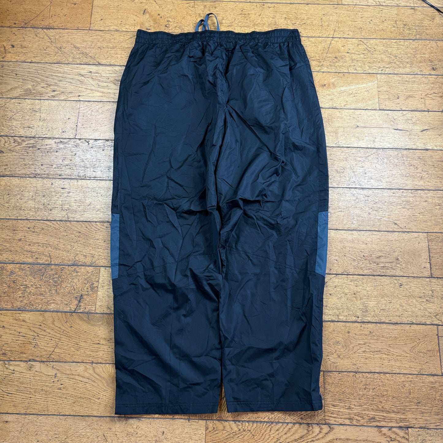 Vintage Starter Black Baggy Tracksuit Sweatpants Track Pants Bottoms - XXL