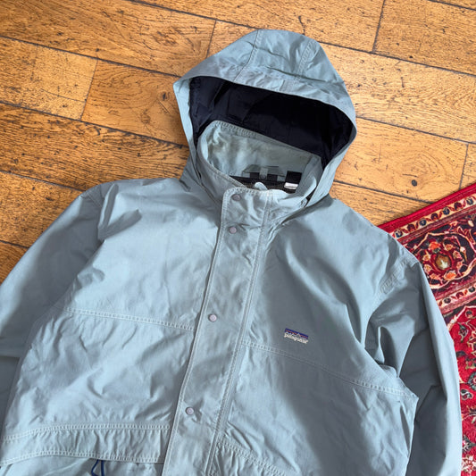 Vintage Patagonia Blue Hiking Goretex Gorpcore Jacket Coat - XL