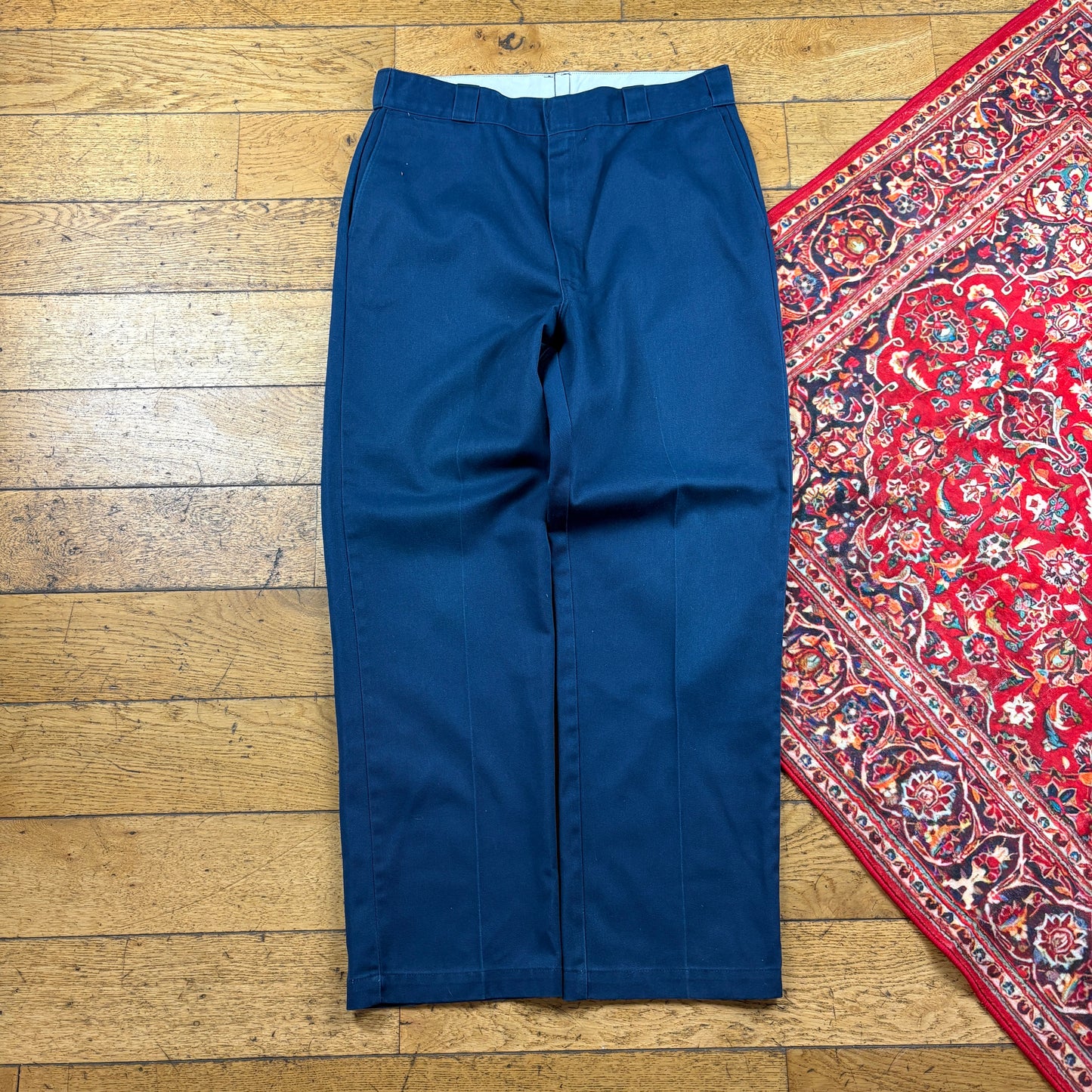 Vintage Dickies 874 Navy Skate Trousers - 36