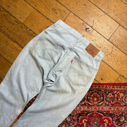 Vintage Levis 501 Straight Blue Denim Jeans - 34S