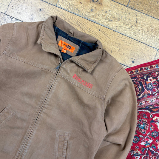 Vintage Workwear Brown Green Heavyweight Detroit Jacket - M