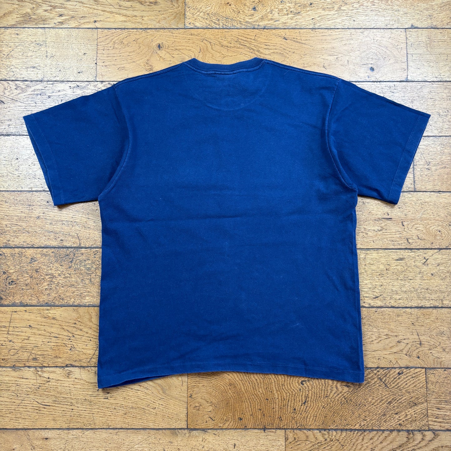 Vintage 90s Nike Navy Single Stitch Graphic T-Shirt - M