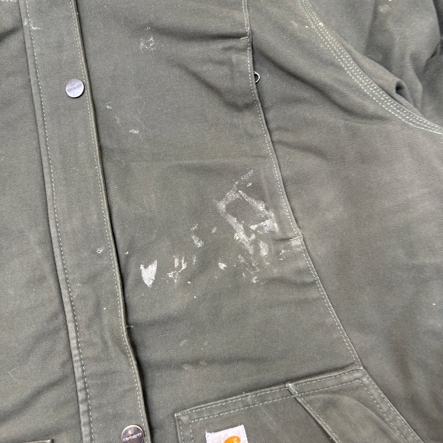 Vintage Carhartt Green Active Workwear Jacket - M