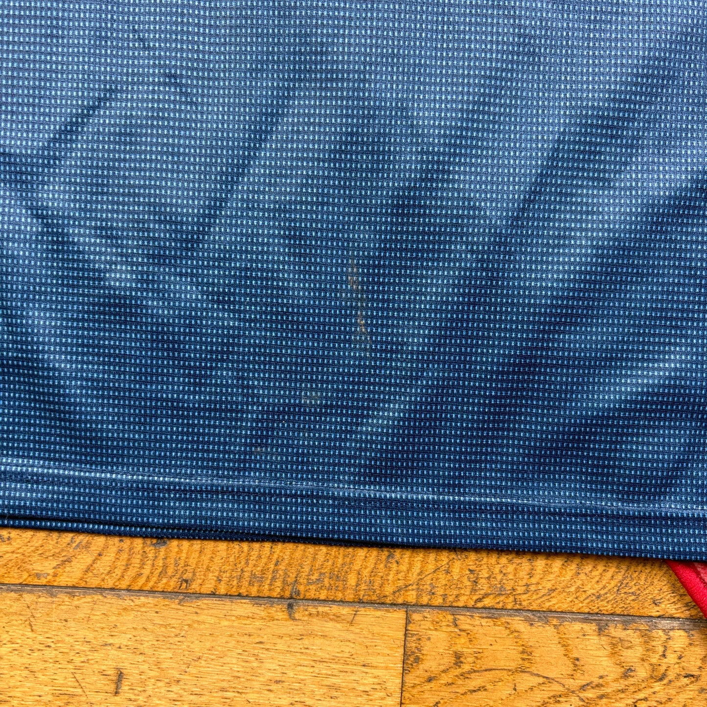 Vintage Blue Goalkeeper Long Sleeve Stripe Football Shirt T-Shirt - XL