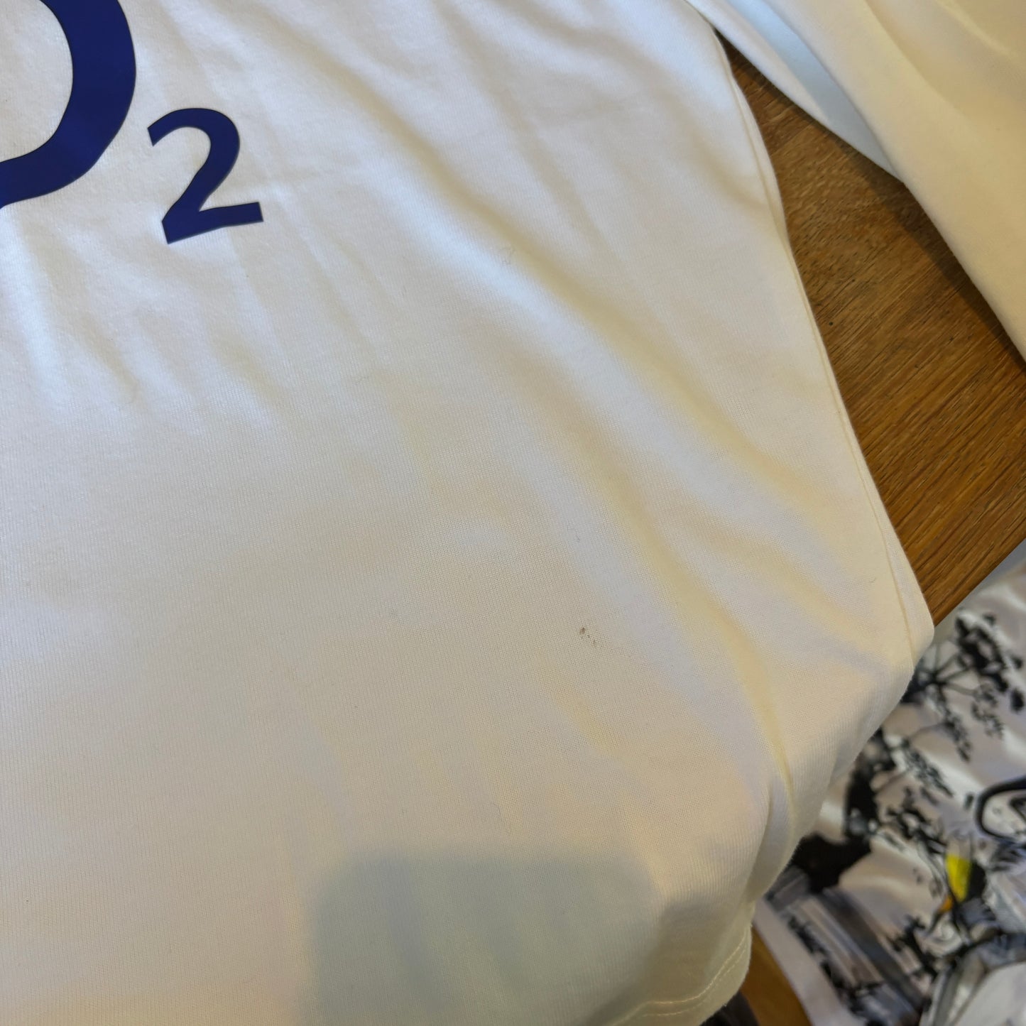 Vintage Canterbury England White Long Sleeve Rugby Polo Shirt - S