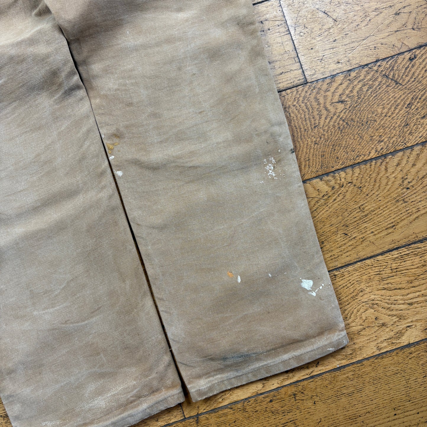 Vintage Carhartt Brown Double Knee Workwear Carpenter Baggy Trousers - 32