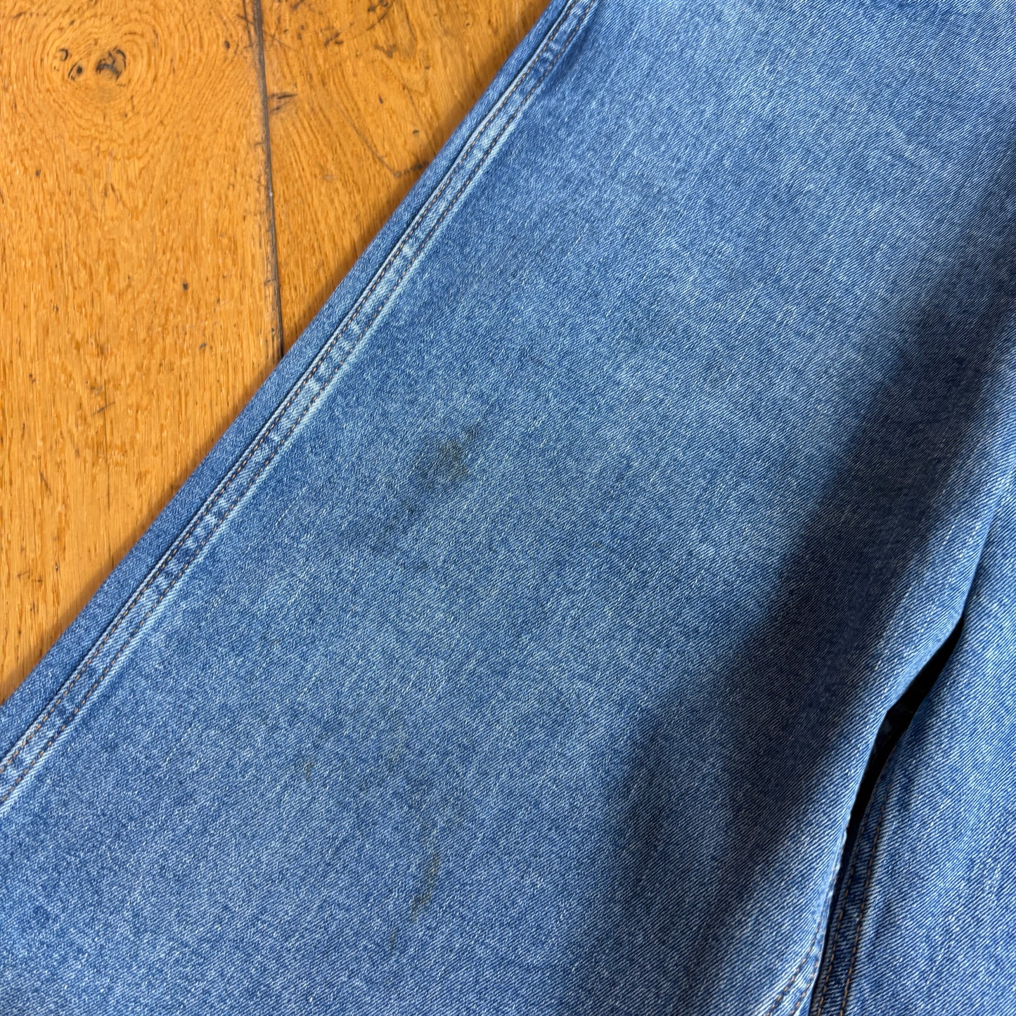 Vintage Levis Workwear Straight Blue Denim Jeans - 38
