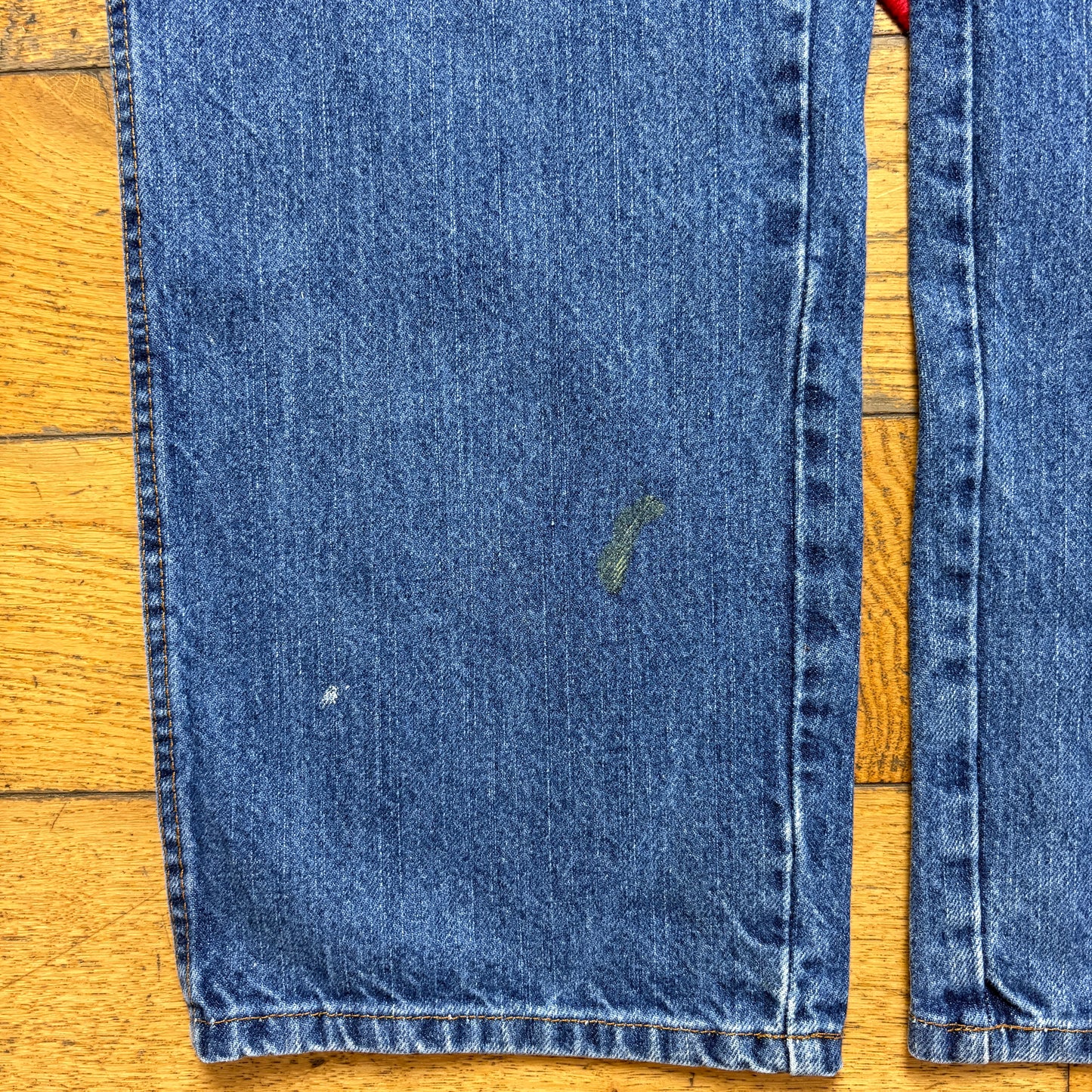 Vintage Dickies Workwear Carpenter Baggy Blue Jeans - 38R