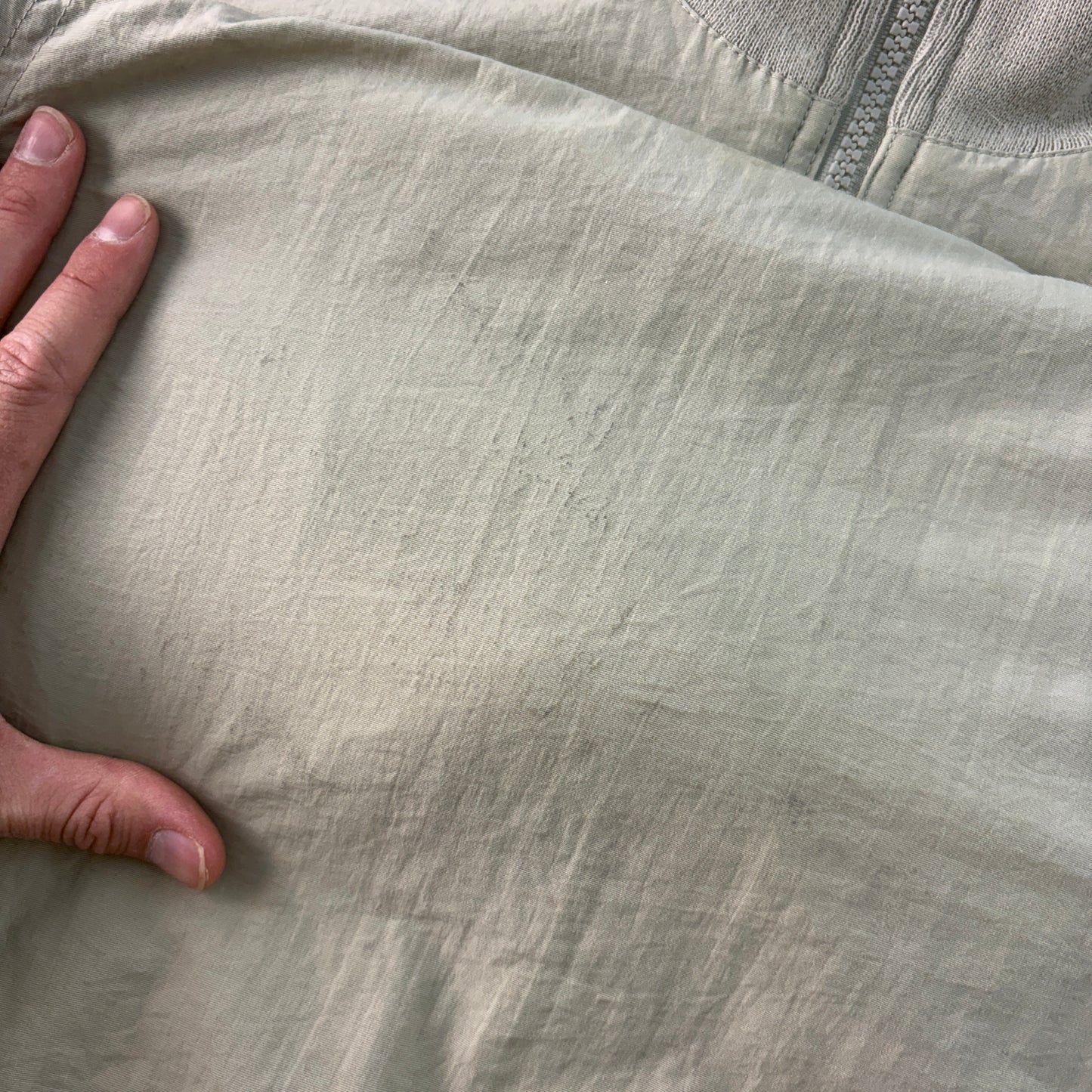 Vintage Nike Brown Cream 90s Tracksuit Track Shell Jacket - L