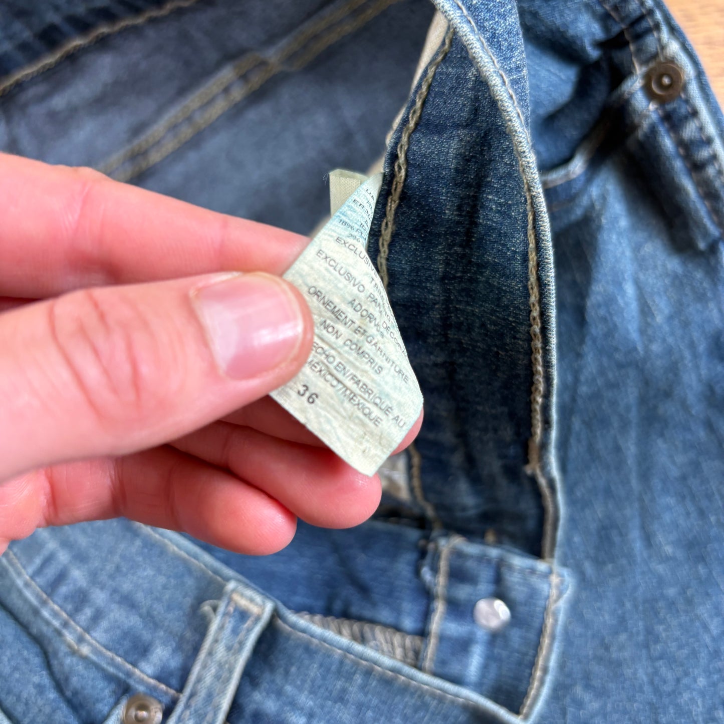 Vintage Dickies Workwear Carpenter Blue Shorts - 36