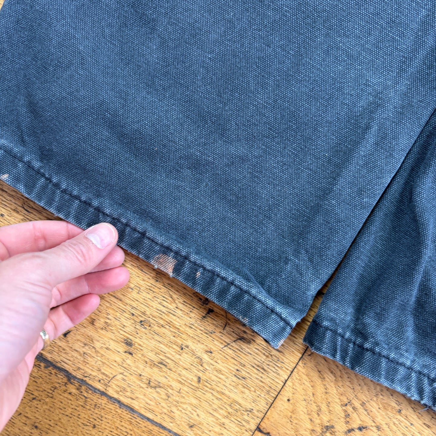 Vintage Dickies Black Workwear Carpenter Baggy Trousers - 36