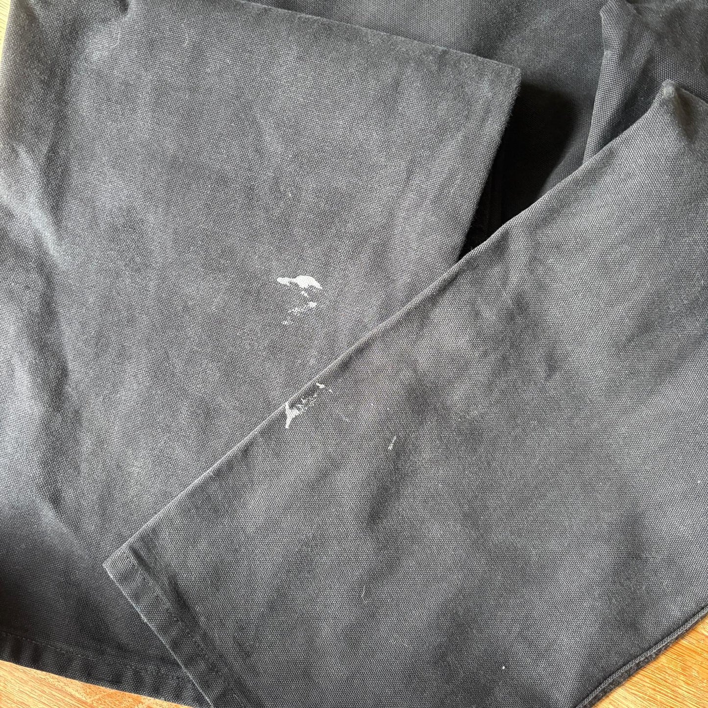 Vintage Carhartt Black Workwear Carpenter Baggy Trousers - 34R