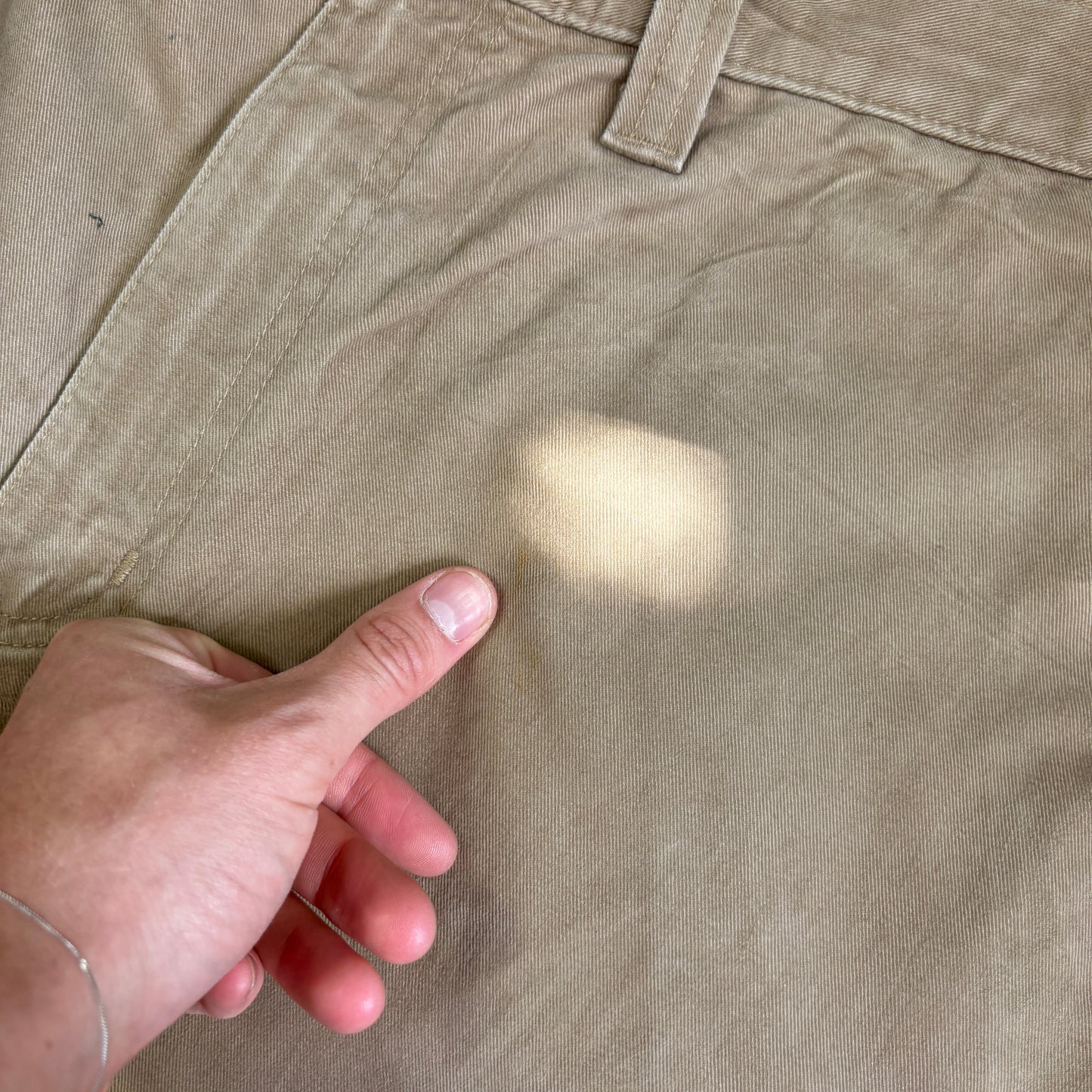 Vintage Carhartt Light Brown Workwear Baggy Carpenter Shorts - 38