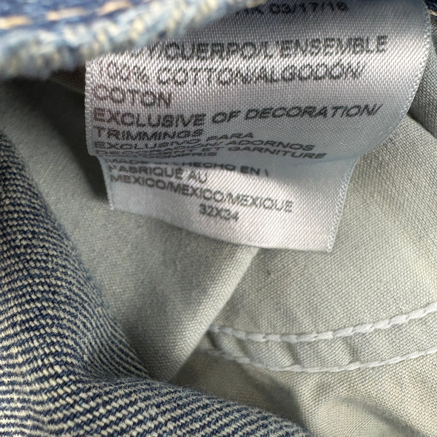 Vintage Dickies Blue Workwear Carpenter Baggy Jeans - 34