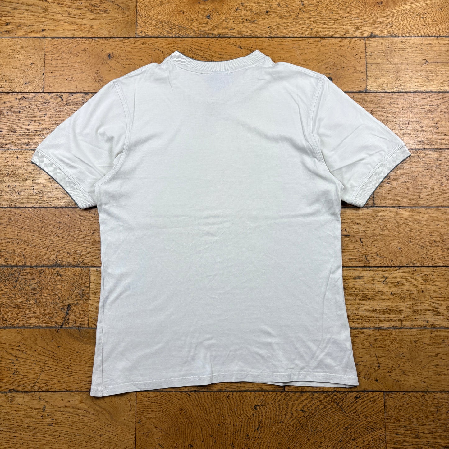 Vintage Nike Centre Swoosh Embroidered White T-Shirt - M
