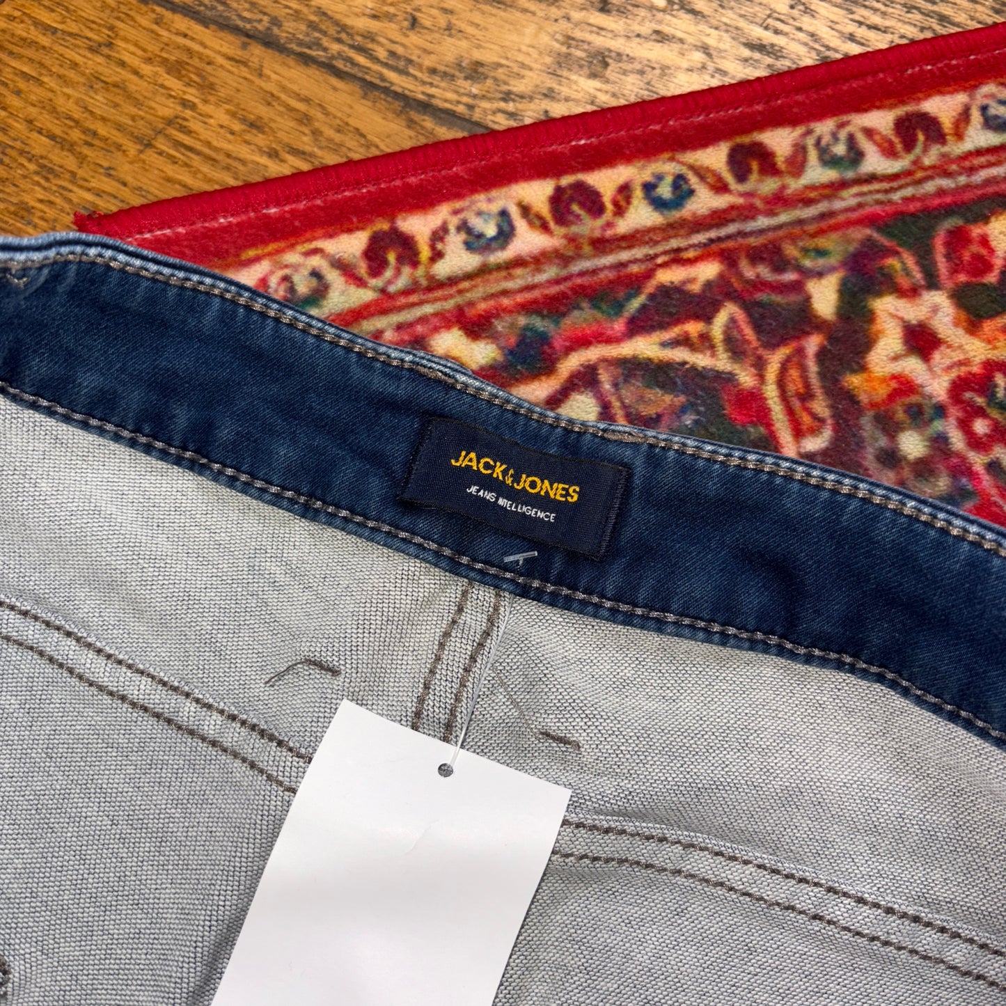 Vintage Jack and Jones Blue Denim Shorts - 36