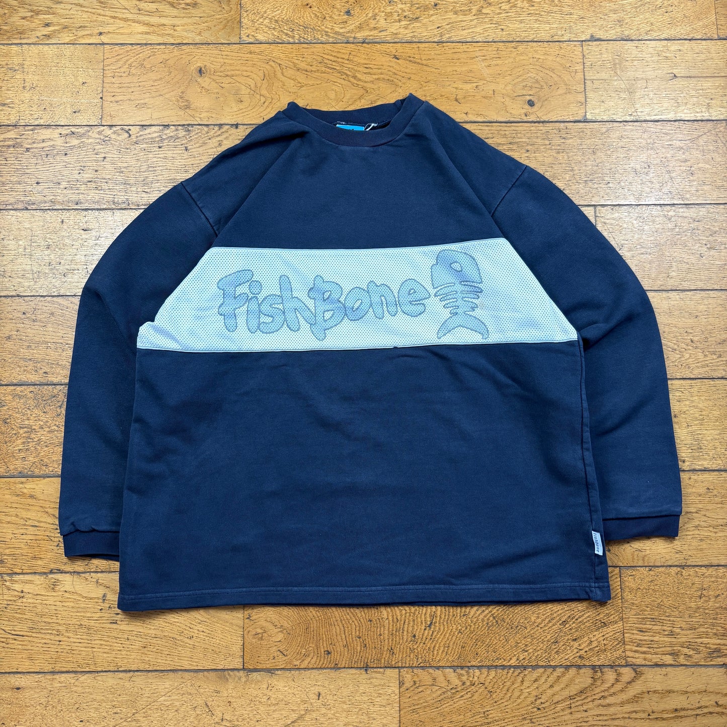 Vintage Fishbone Surfwear Navy Sweatshirt - XL