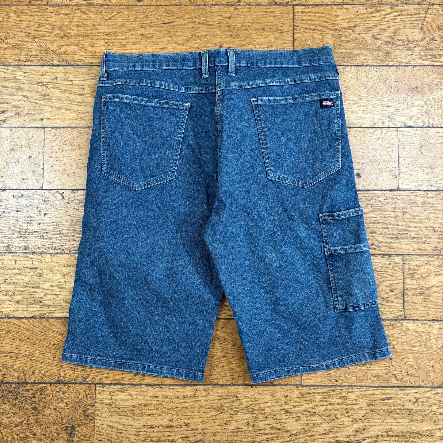 Vintage Dickies Workwear Carpenter Blue Shorts - 36