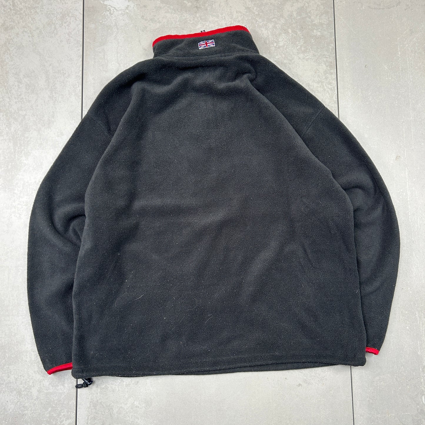 Vintage Reebok Black Fleece Embroidered Sweatshirt - XL