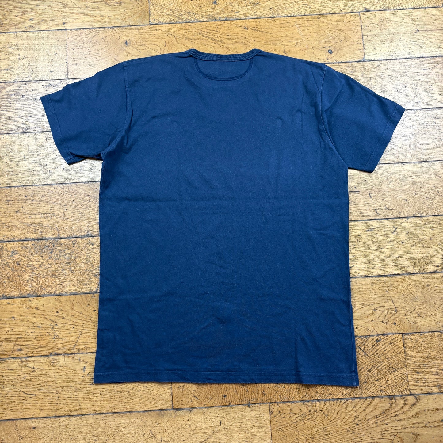Vintage Diesel Navy Spellout T-Shirt - M