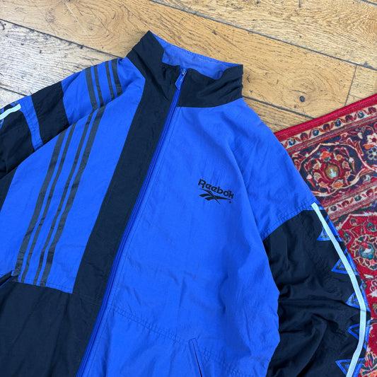 Vintage Reebok 90s Purple Tracksuit Jacket - XL