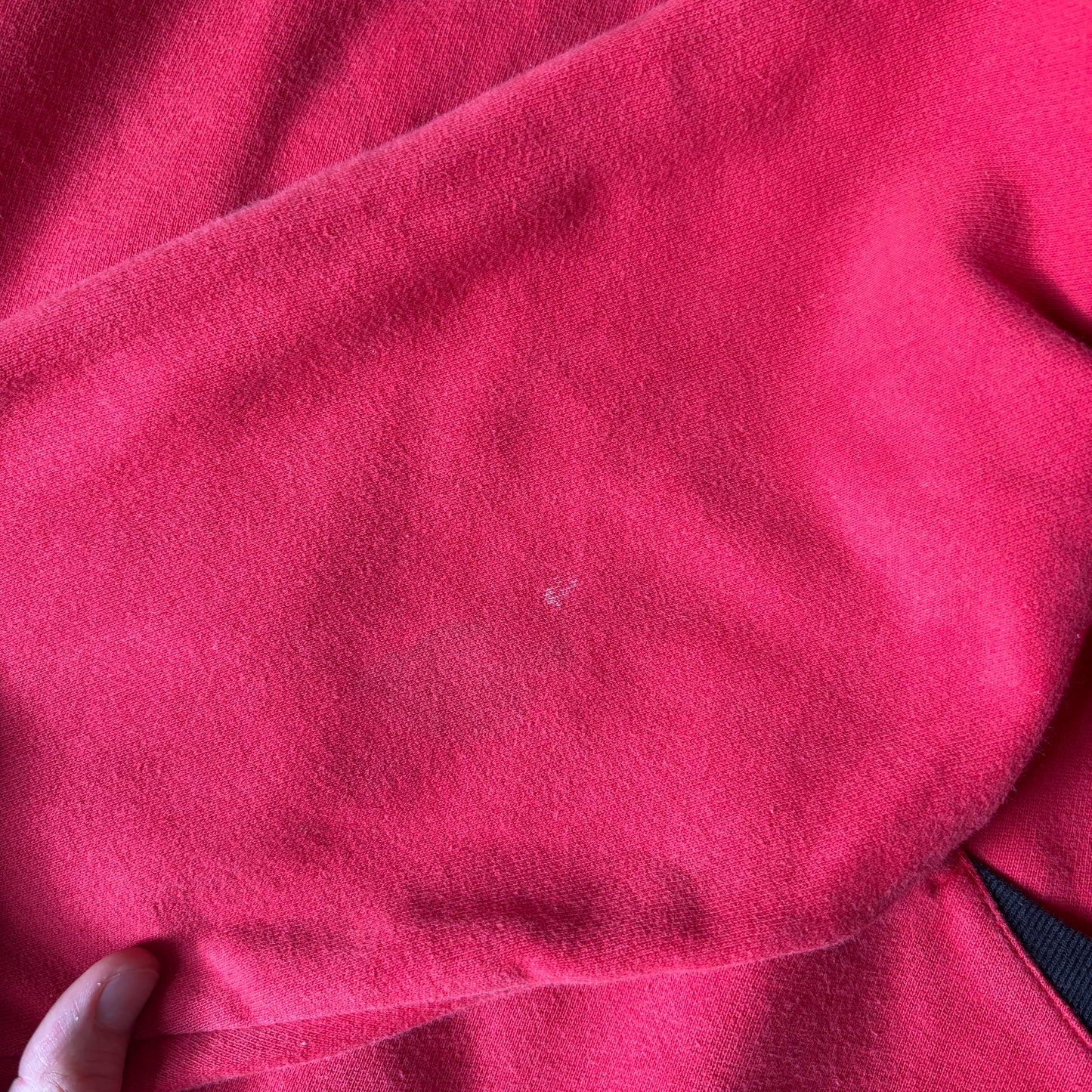 Vintage Starter Georgia Red University Hoodie Embroidered Sweatshirt - L