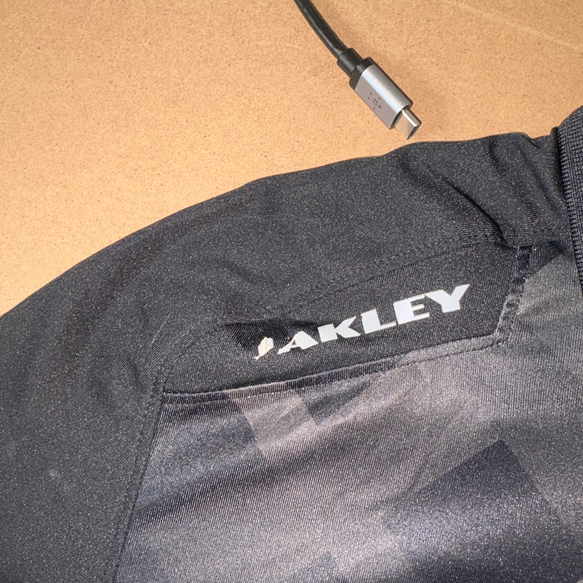 Oakley Black Golf Polo Shirt - L