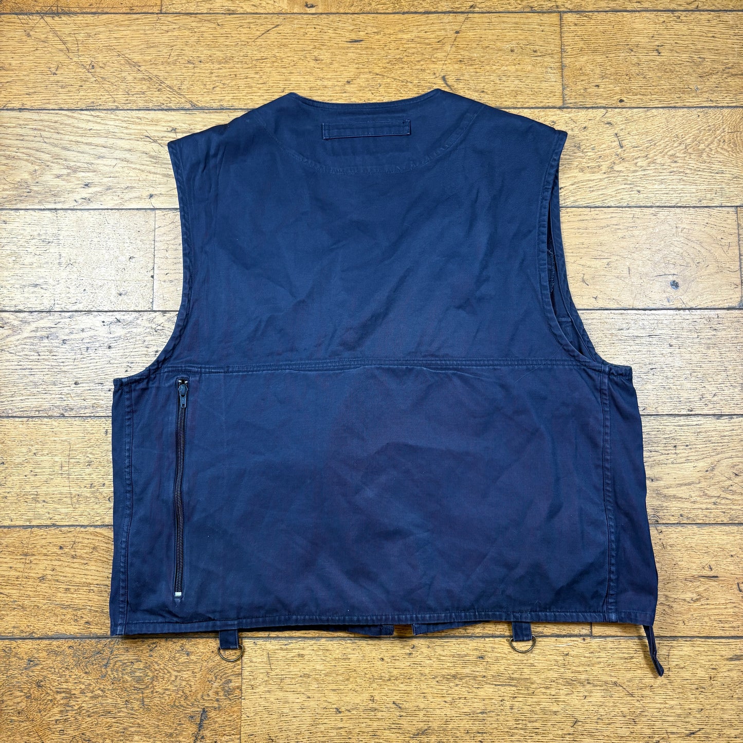 Vintage Navy Altair Fishing Hunting Gilet Vest - L