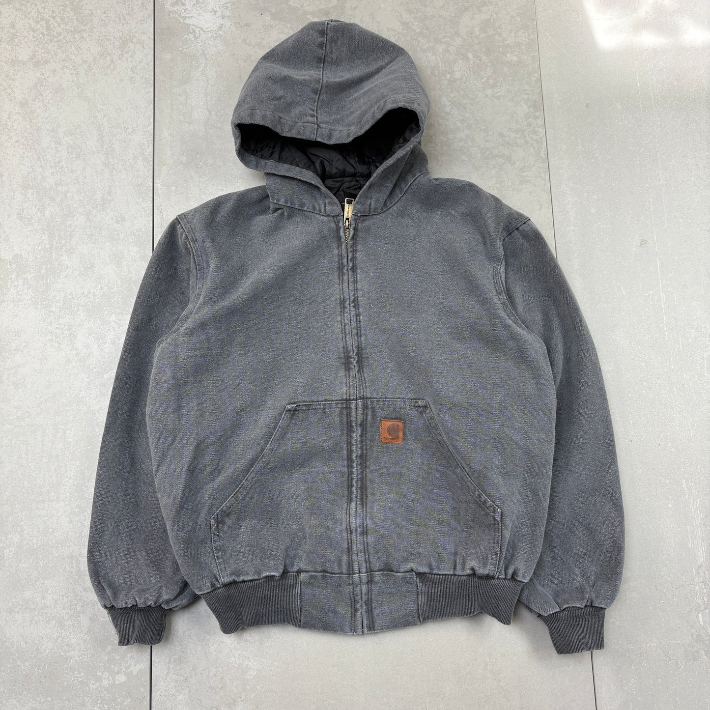 Vintage Carhartt Grey Active Workwear Jacket - M