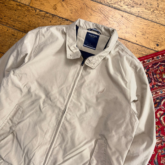 Vintage Nautica Light Brown Harrington Jacket - XL